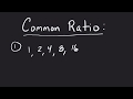 Understanding Geometric Sequences and Ratios