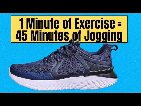 Does 1 Min Hard Exercise = 45 Min of Cardio?