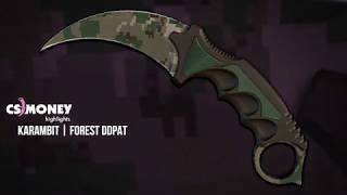 Karambit Forest DDPAT Gameplay