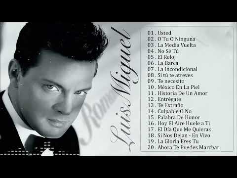 Luis Miguel 90s Sus Exitos Romanticos - Mejores Canciones - Mix Romanticos