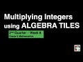 Multiplying Integers with Algebra Tiles