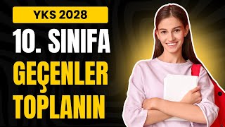 10. Sınıfa Geçenler Nasıl Çalışmalı ? / Derece Nasıl Yapılır 🚀 YKS 2028