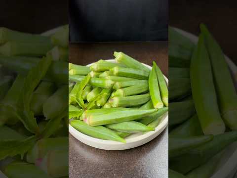 Dahi Bhindi Masala ASMR cooking #shorts #cooking #indianrecipe #dahibhindi