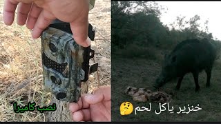 مغامره نصب كاميرا حراريه لكشف الحيوانات في الهور