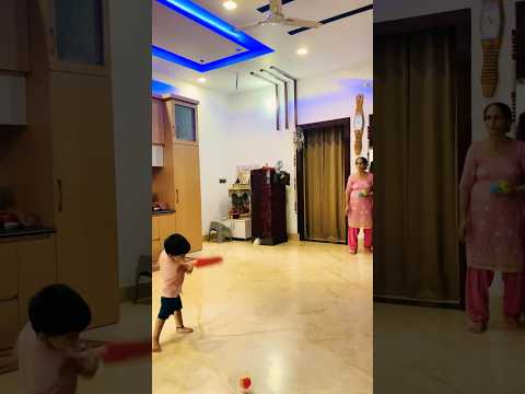 Hook shot 👌🏏#reeda #shortsvideo #cutebaby #taubatauba #cricket