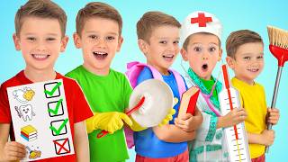 Crianças aprendem a ser responsáveis