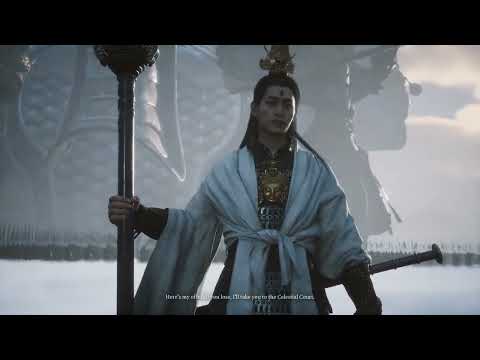 ฉากต่อสู้ราชาวานรปะทะไททัน  เกม Black Myth Wukong