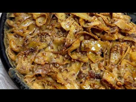 STARI RECEPT (sočno i kremasto) ZAPEČENI SLATKI REZANCI!  Za sve generacije! ORASI - CIMET - MLEKO