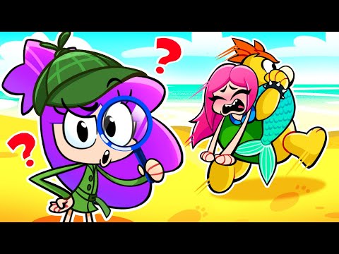 Princess Mermaid, Where are you? ๐งโโ๏ธ A Fun Adventure with Viv and Denny!