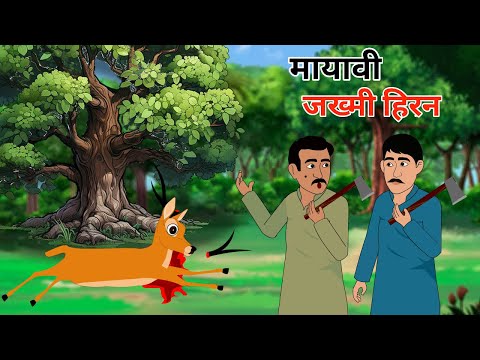 मायावी जख्मी हिरन  | HINDI KAHANIYA | HINDI STORIES | DS KAHANI TOONS