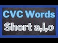 CVC Words Reading Practice for Kindergarten