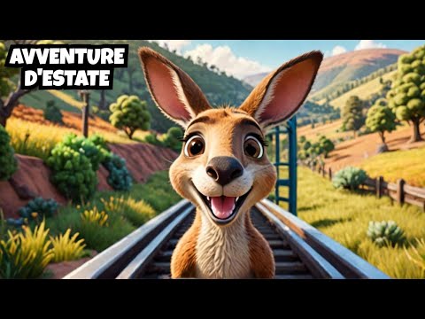 I bambini e gli animali Estate 2025: Jumpy il piccolo Kanguro - Il trenino