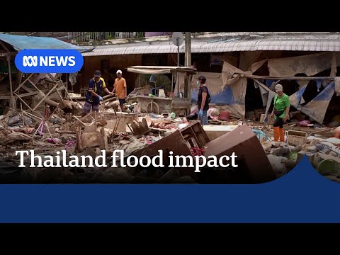 YouTube video thumbnail: Flood Death Toll in Thailand Rises, Government Response Questioned