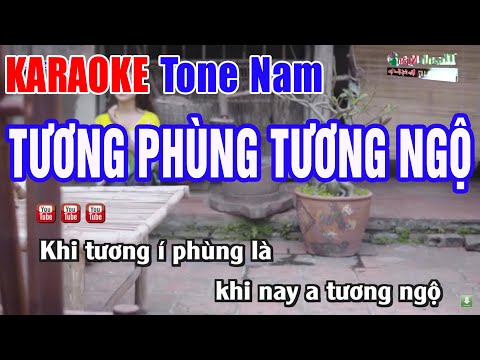 Tương Phùng Tương Ngộ Karaoke Tone Nam Cha Cha | Nhạc Sống Thanh Ngân