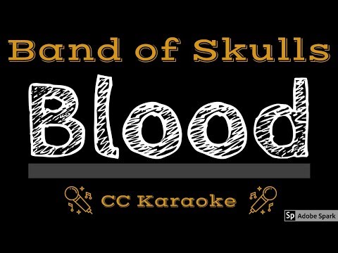 Band of Skulls • Blood (CC) [Karaoke Instrumental Lyrics]