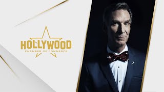 Bill Nye is honored with a star on the Hollywood Walk of Fame