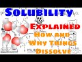 Solubility and Molecular Interactions