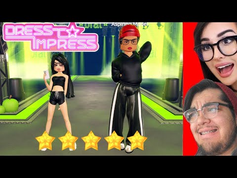 Playing ROBLOX Dress To Impress With SSSniperwolf