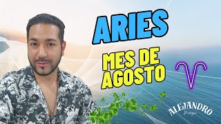 ARIES ♈️  MES DE AGOSTO