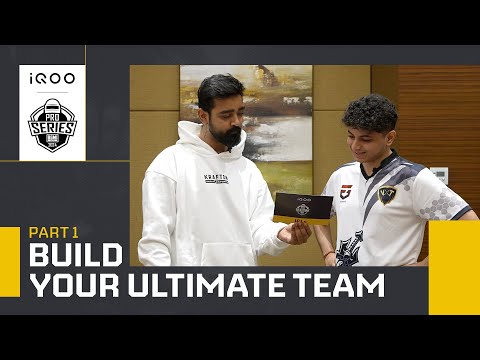 BUILD YOUR ULTIMATE BGMI TEAM | iQOO BMPS 2024