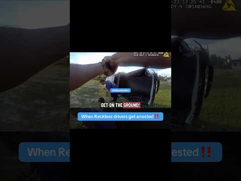 When reckless drivers get ARRESTED‼️🤬