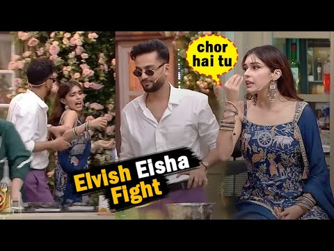 Laughter Chefs Season 2 Elvish Yadav Fight with Eisha Singh | Krishna Bharti Singh Comedy
