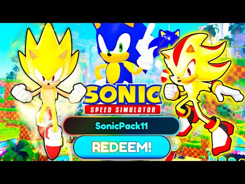 *NEW* WORKING ALL CODES FOR Sonic Speed Simulator IN 2025 JUNE! ROBLOX Sonic Speed Simulator CODES