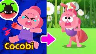 ¡Oh! ¡Me mordió una hormiga y ahora soy una hormiga!🐜😨 | Canciones Infantiles | Kids Songs | Cocobi