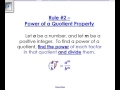 Division Rules of Exponents Explained