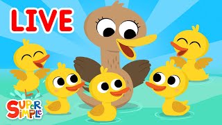 🔴 Super Simple Songs LIVE 🎶 | Kids Songs | Super Simple Songs
