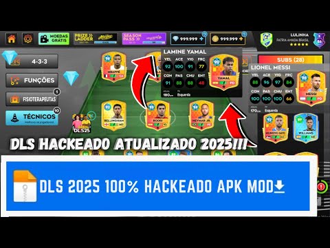 Como Ter Dinheiro Infinito no DREAM LEAGUE SOCCER 25!!! - DLS 2025!