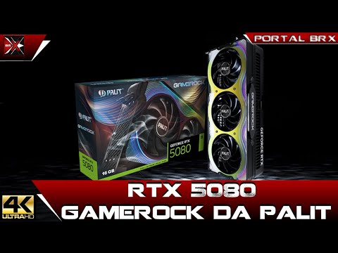 RTX 5080 GameRock da PALIT: Vale a Pena? Unboxing, Review e Teste REAL