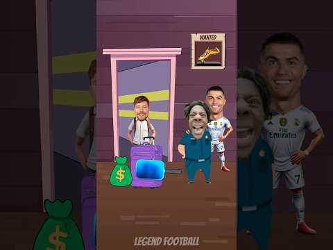 Help Speed Find Ronaldo’s Golden Shoe! 👟🕵️‍♂️ #shorts #ronaldo #mrbeast #entertainment