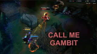GAMBIT ENTERS LEAGUE OF LEGENDS