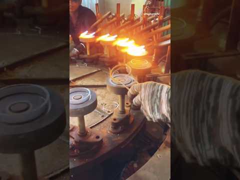 Making Glass Bangles #factory #artandcraft #shortsvideo #shorts