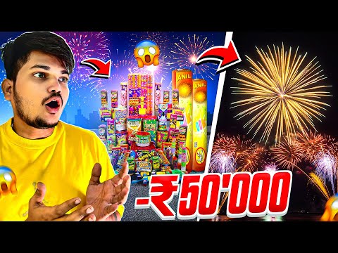 ₹50,000 Diwali Stash Best Sky Shots LAL MIRCHI 😍 Best VVIP Stash -Ritik Jain Vlogs