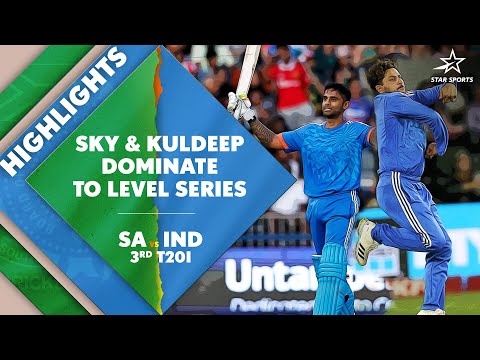 Suryakumar's 100 & Kuldeep's 5-fer Mark Team India's Massive Win | SA vs IND 3rd T20I Highlights