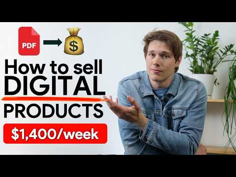 How to Sell Digital Products (Step by Step for Beginners) - Free Course