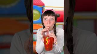 ela foi enganada com o Boba Tea de pimenta 😳 #asmr #funny #satisfying