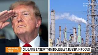 YouTube video thumbnail: Oil Eases From Three-Day Gain With Focus on Middle East, Russia