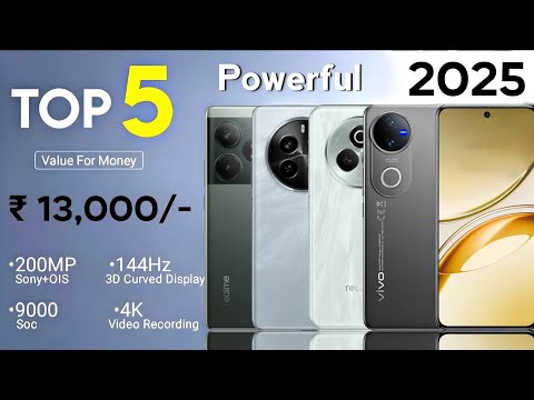 TOP 5 Best 5g phone under 13000 in 2025 | best phone under 13000