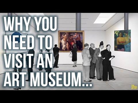 YouTube video thumbnail: Why you NEED to visit an art museum