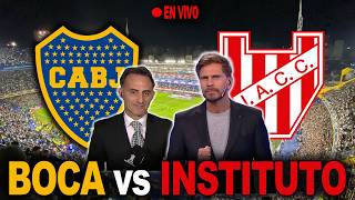 BOCA vs INSTITUTO en vivo | Apertura Argentino