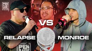 RELAPSE vs MONROE | PenGame Rap Battle | 2026