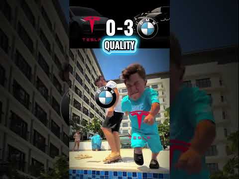 Bmw Vs Tesla #tesla #bmw #cars