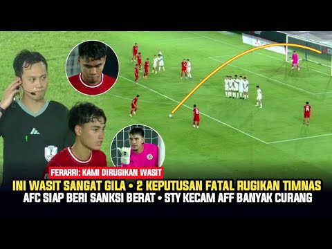 🔴 "WASIT PENUH KONTROVERSI" STY Desak AFC Sanksi Wasit Curang ~ Eliano Beri Kabar Baik ~ Jay Idzes