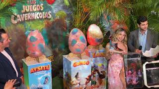 2026 GUNGO Y LOS JUEVOS CAVERNICOLAS - KAREN TORRES RECIBE CALZADO DE FLEXI - VIDEOCINE