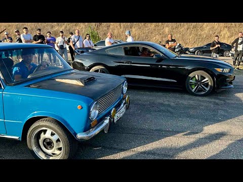 ЭНТУЗИАСТ на ВАЗ 2102 против МАЖОРОВ на дорогих авто