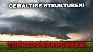 GEWALTIGE SUPERZELLEN! 😱 Tornado-Alarm im Norden!