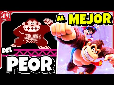 Del PEOR al MEJOR: Todos los JUEGOS de DONKEY KONG